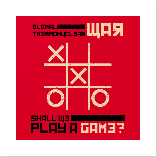 War Games Wall Art by fishbiscuit